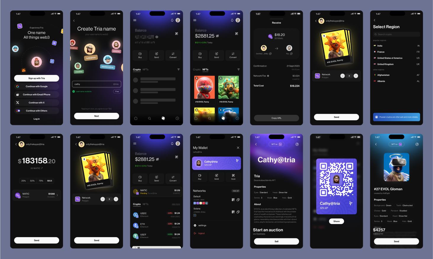 Tria App UI-UX